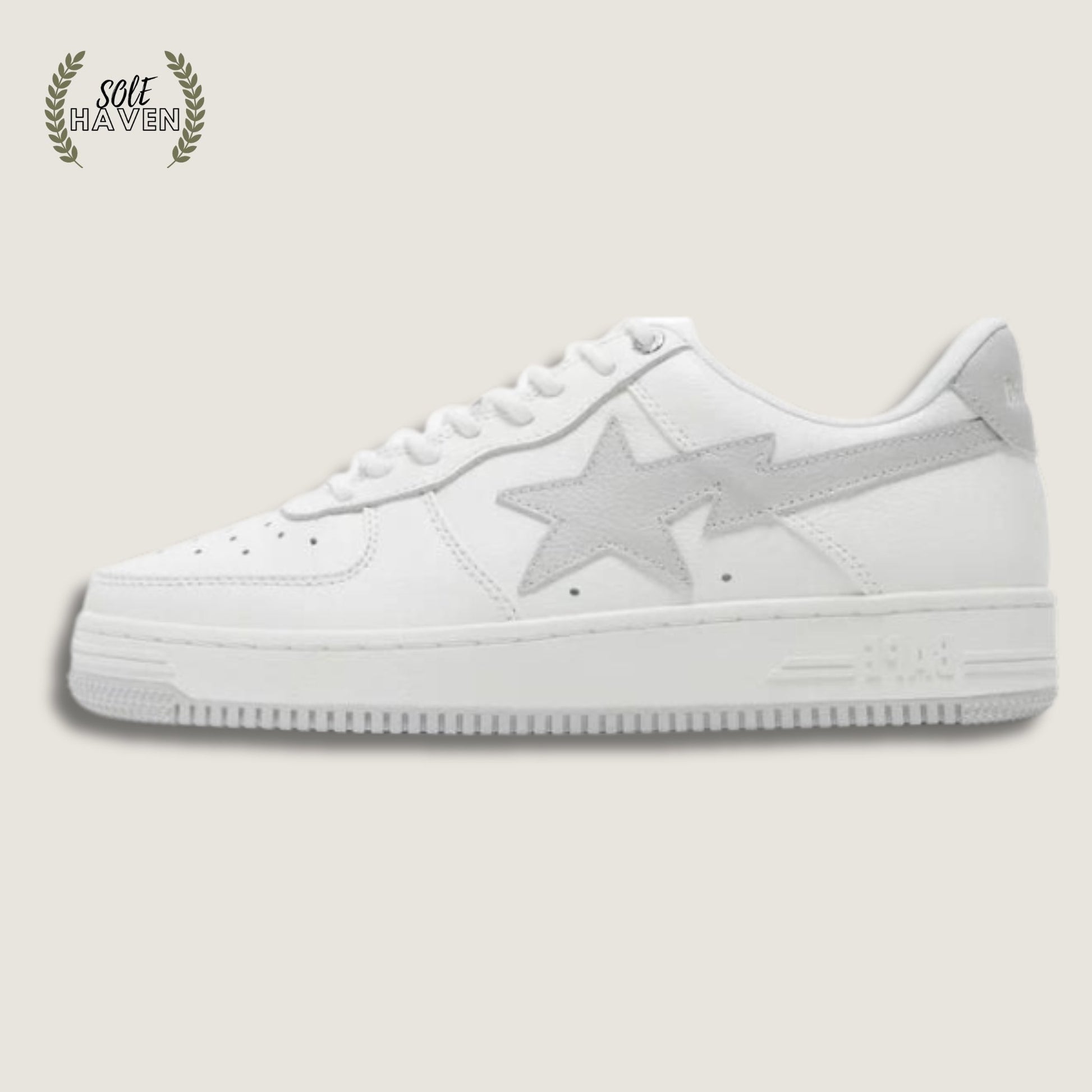 Bapesta X JJJJound 'White' - Sole HavenShoesBape