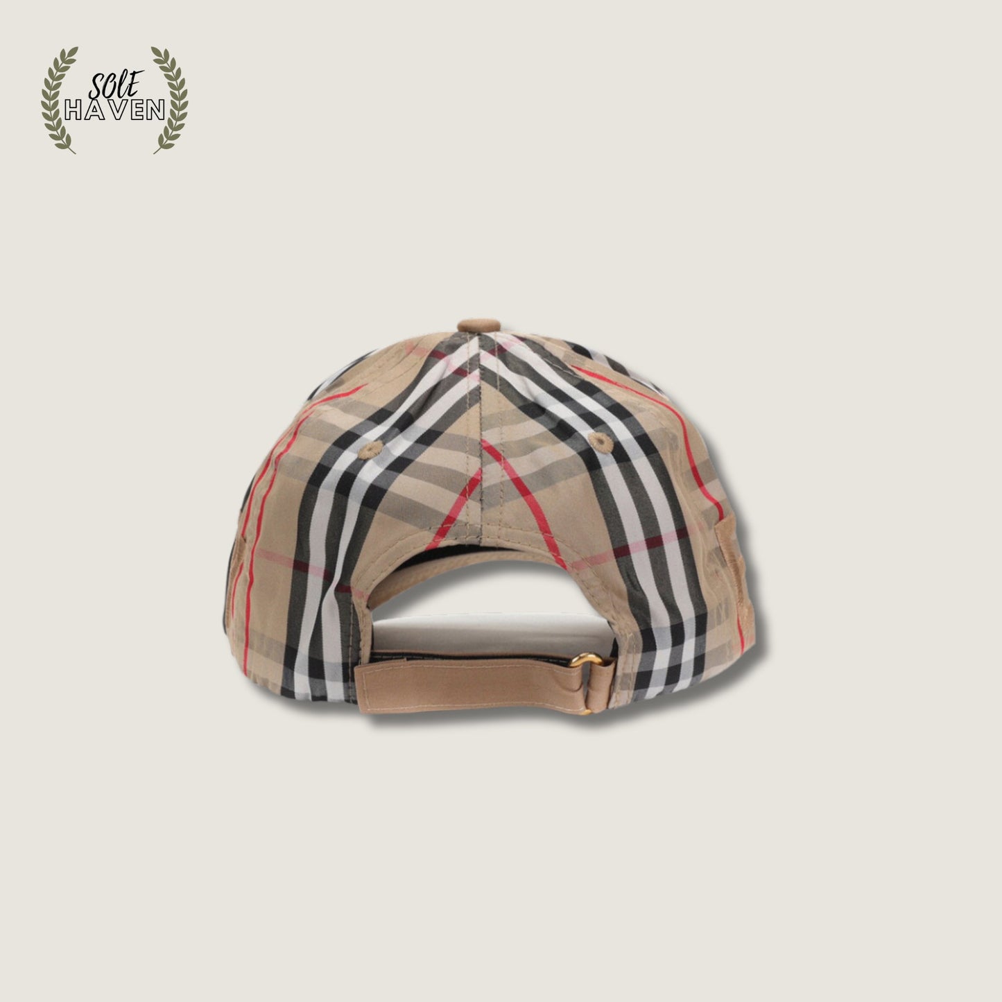 BBR Canvas Baseball Hat - Sole HavenHatBurberry