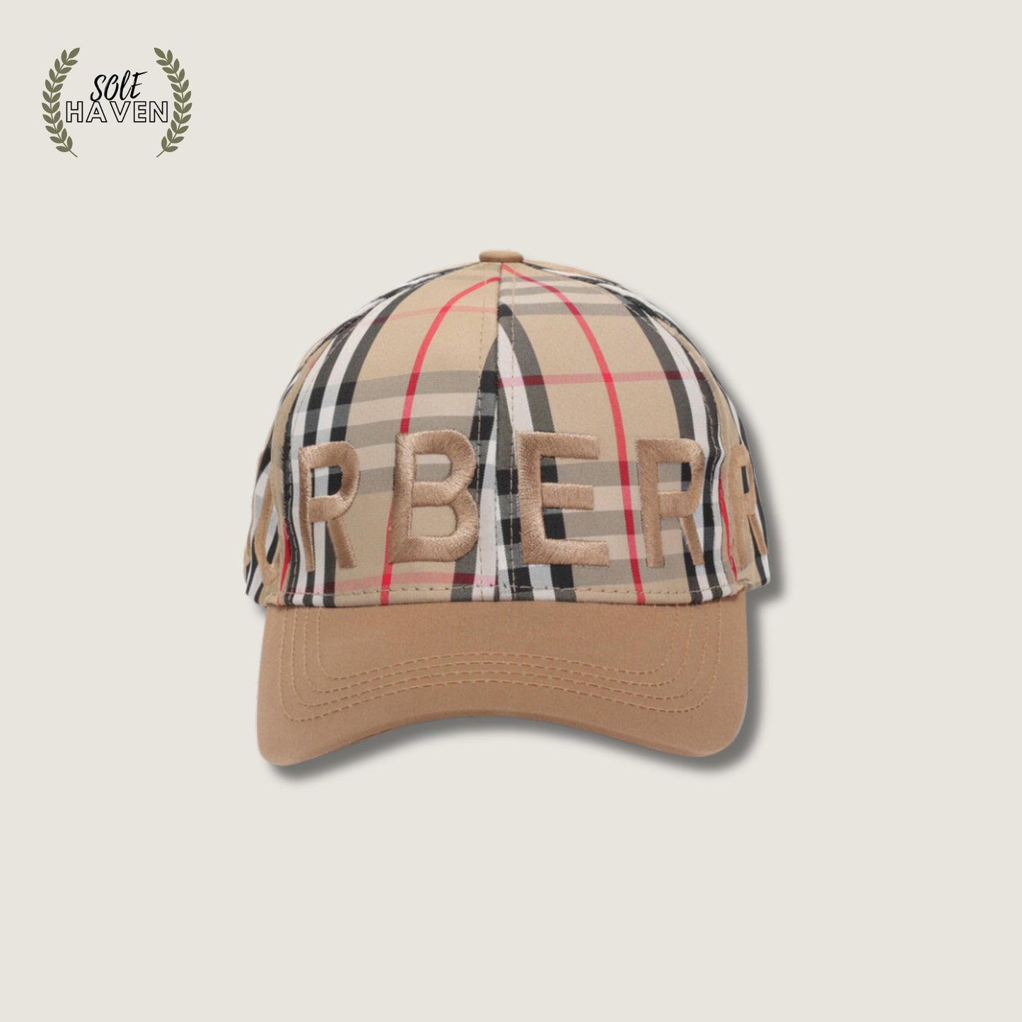 BBR Canvas Baseball Hat - Sole HavenHatBurberry