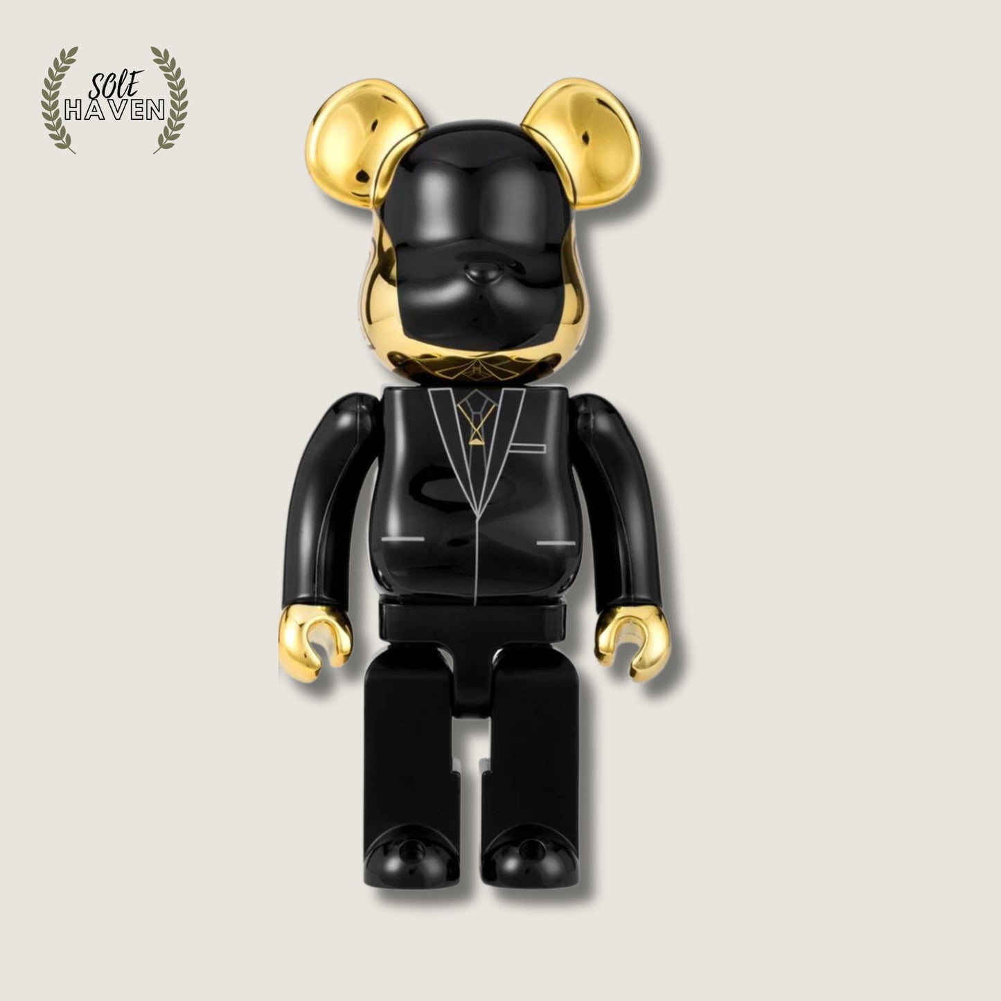 Bearbrick Daft Punk Gold 400% - Sole HavenCollectibleBearbrick