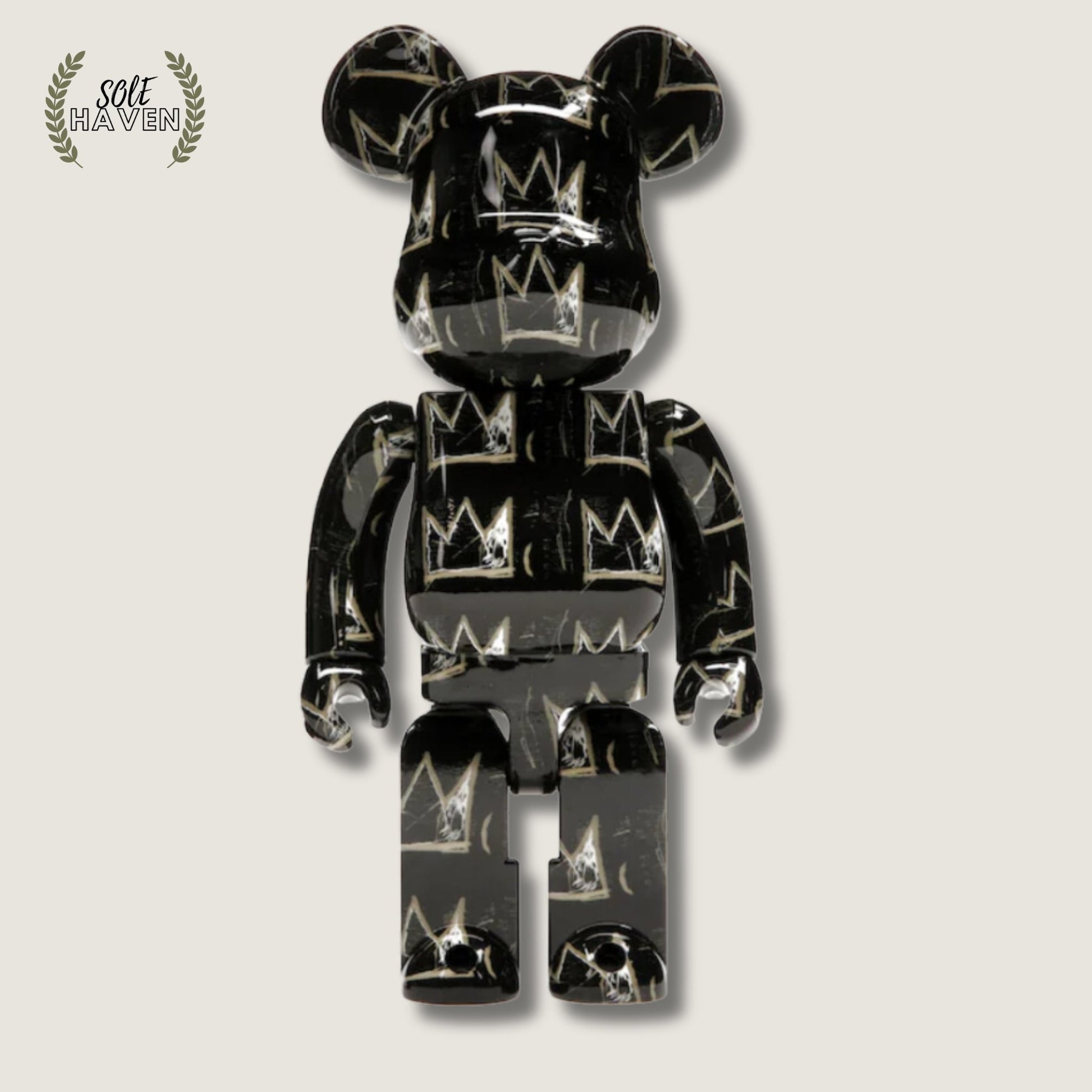 Bearbrick Jean-Michel Basquiat 8 400% - Sole HavenCollectibleKAWS