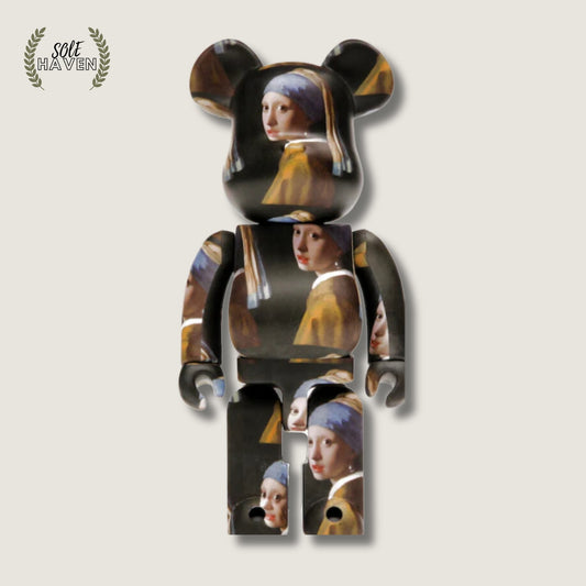 Bearbrick Johannes Vermeer (Girl with a Pearl Earring) 400% - Sole HavenCollectibleBearbrick