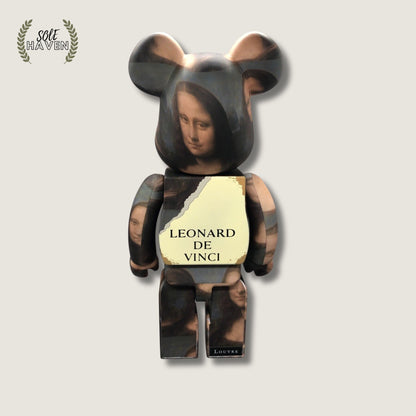 Bearbrick Leonardo De Vinci Mona Lisa 400% - Sole HavenCollectibleBearbrick