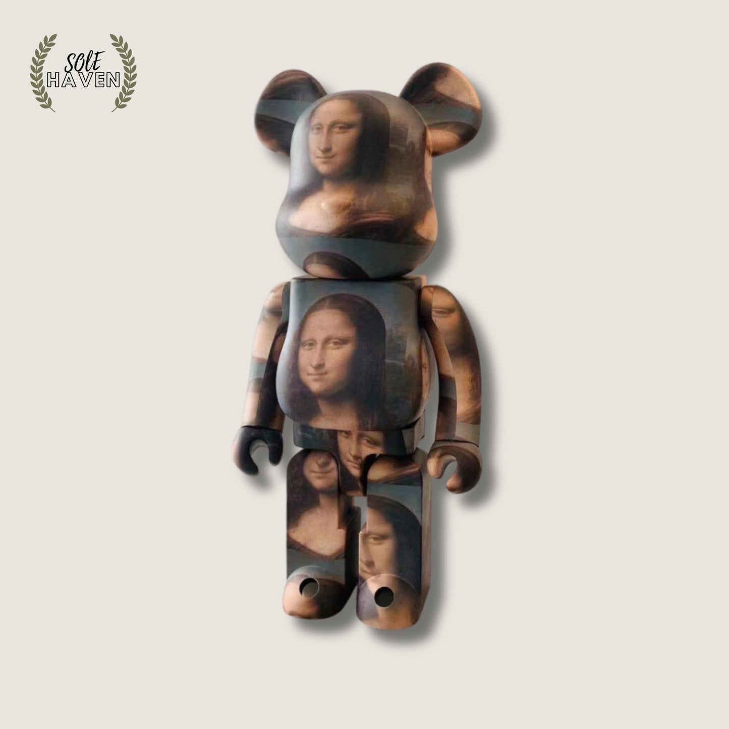 Bearbrick Leonardo De Vinci Mona Lisa 400% - Sole HavenCollectibleBearbrick