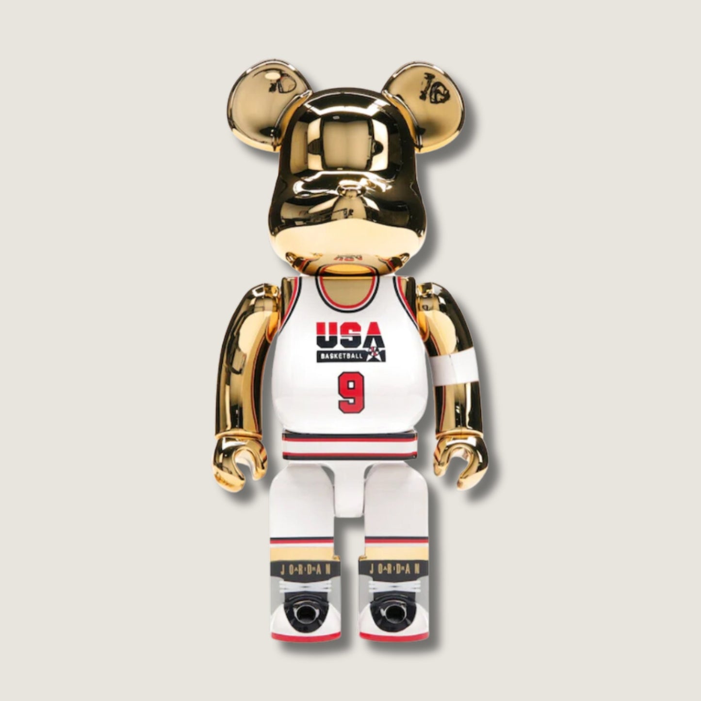 Bearbrick Michael Jordan Team USA Jersey 400% - Sole HavenCollectibleKAWS