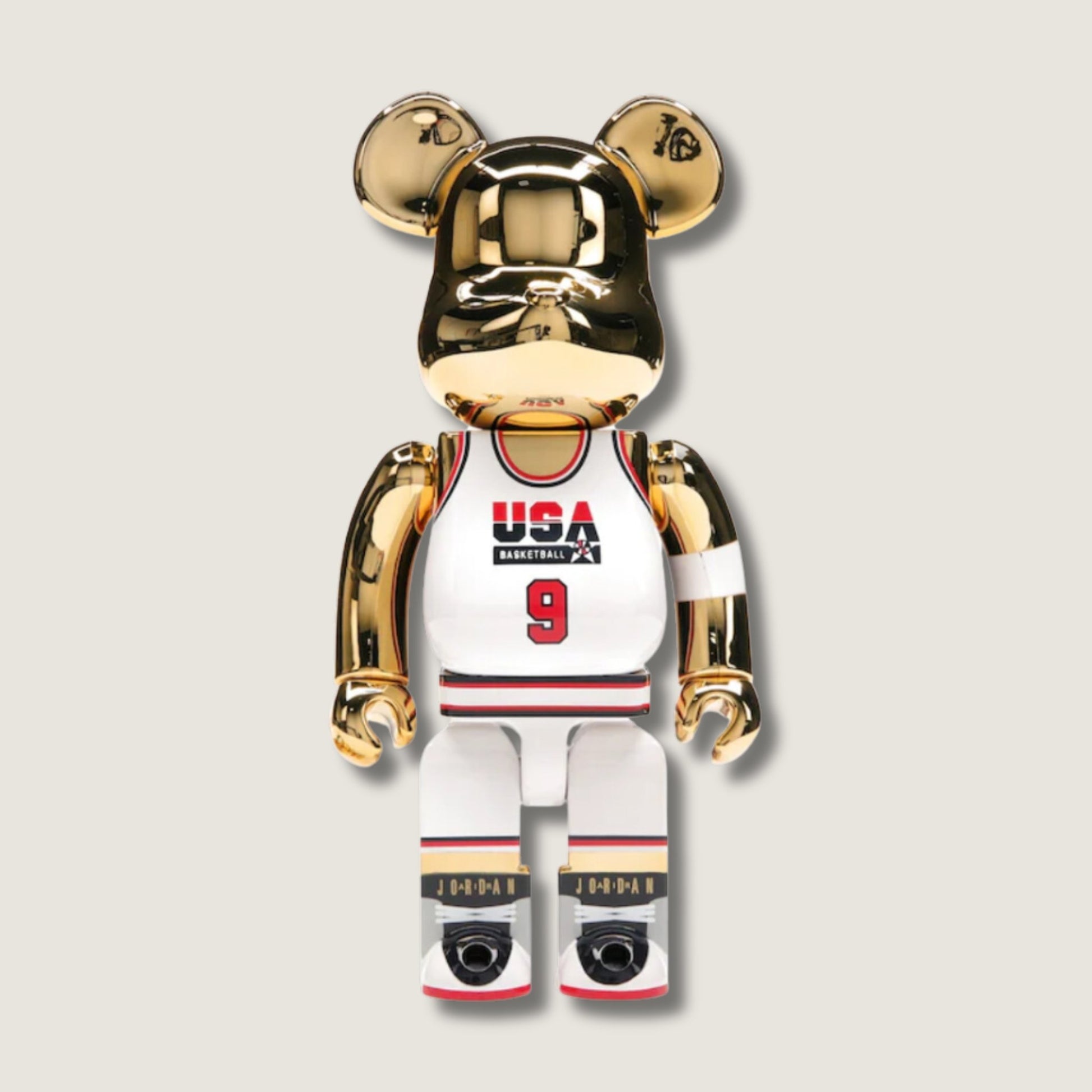 Bearbrick Michael Jordan Team USA Jersey 400% – Sole Haven