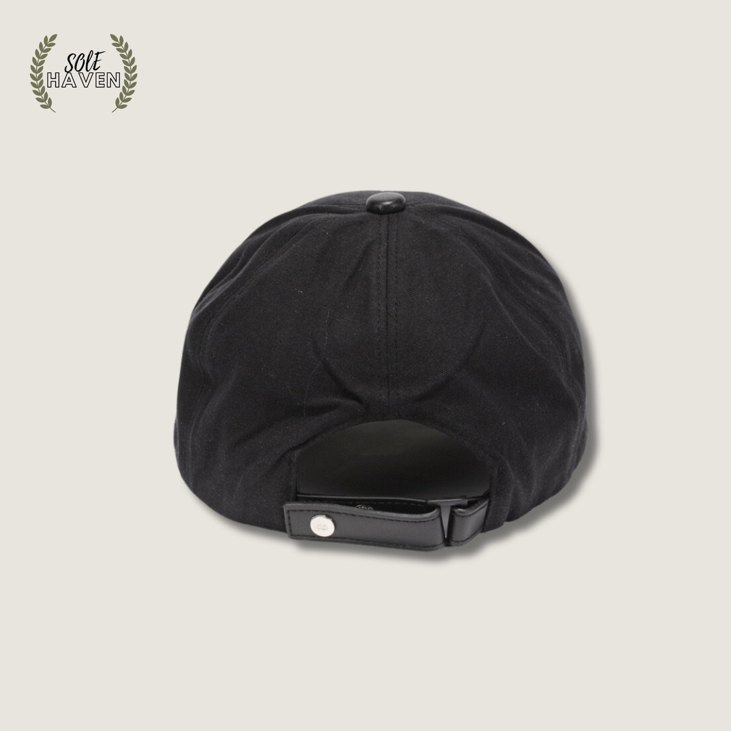 DR Black Baseball Hat - Sole HavenHatDior