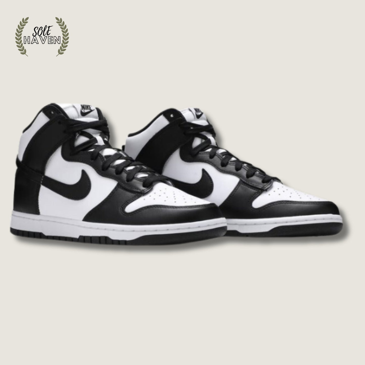 Dunk High 'Black White' - Sole HavenShoesNike