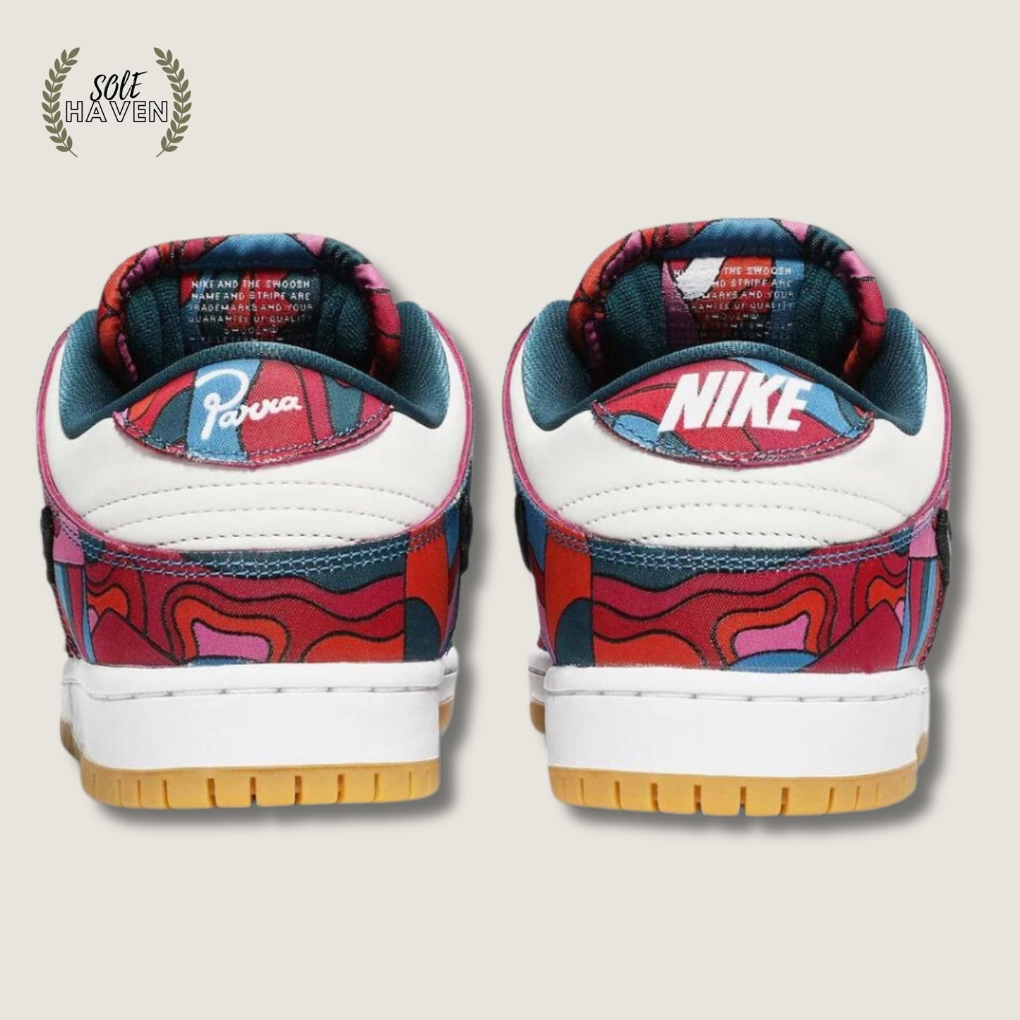 Dunk Low Pro SB x Parra 'Abstract Art' - Sole HavenShoesNike