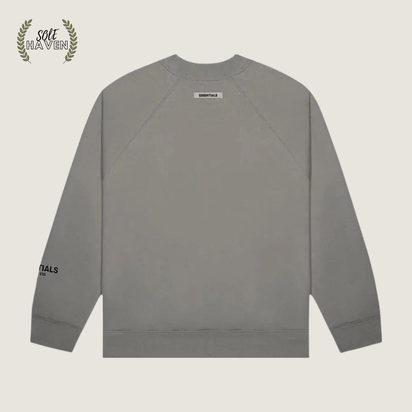 Fear of God Essentials Crewneck Sweatshirt 'Charcoal' - Sole Haven