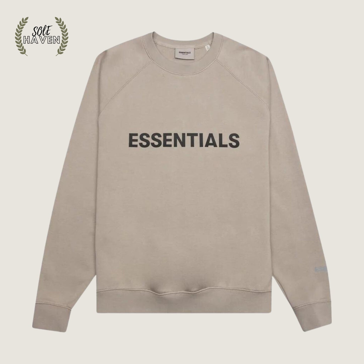 Fear of God Essentials Crewneck Sweatshirt 'Sage' - Sole Haven