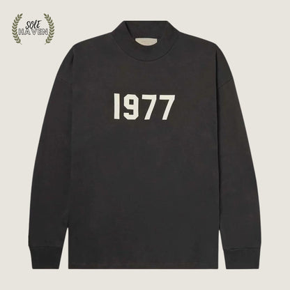 Fear of God Essentials Essentials Long-Sleeve Tee 'Iron' - Sole Haven