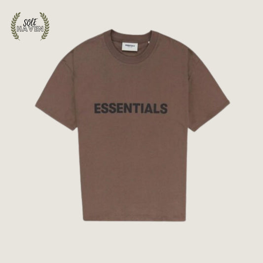 Fear of God Essentials Logo T-Shirt 'Earth' - Sole Haven