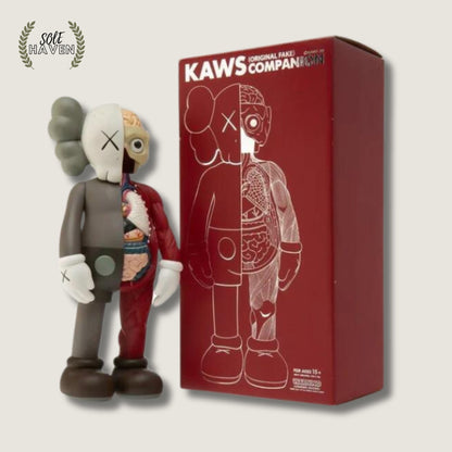KAWS Dissected Companion Vinyl Figure Brown - Sole HavenCollectibleKAWS