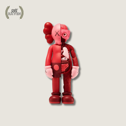 KAWS Dissected Companion Vinyl Figure Red - Sole HavenCollectibleKAWS