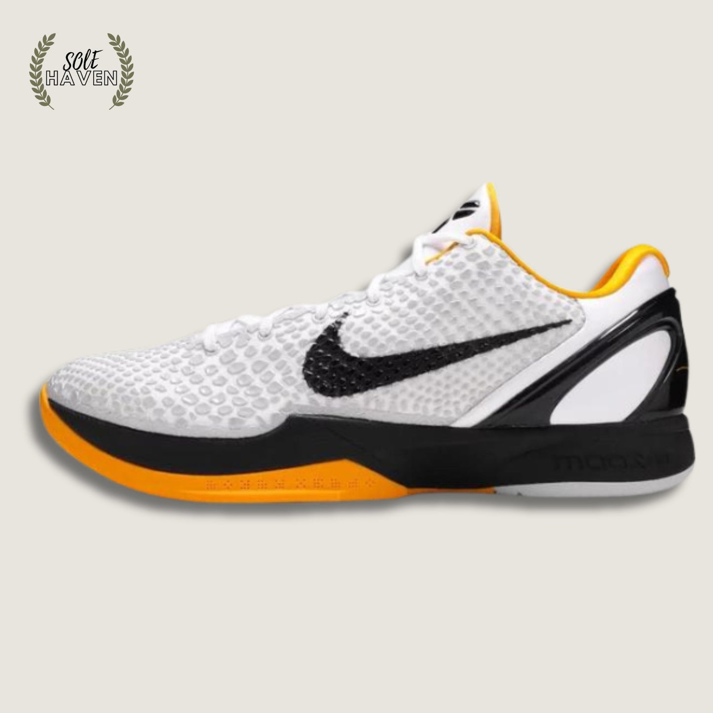 Kobe 6 Protro Playoff Pack White Del Sol - Sole HavenShoesNike