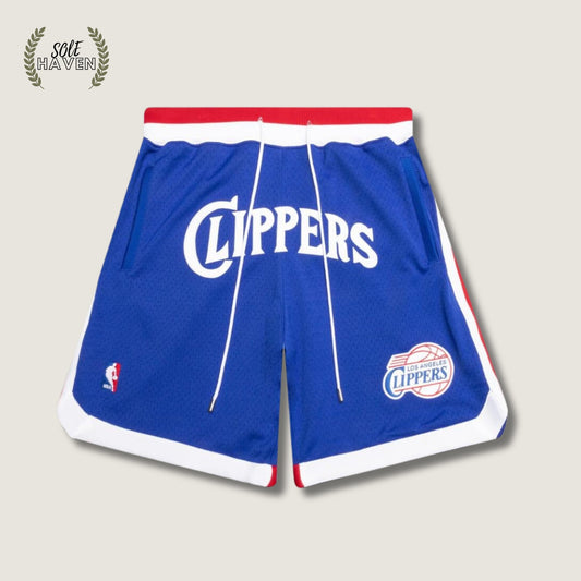 Los Angeles Clippers Throwback Swingman Shorts - Sole HavenShortsJust Don