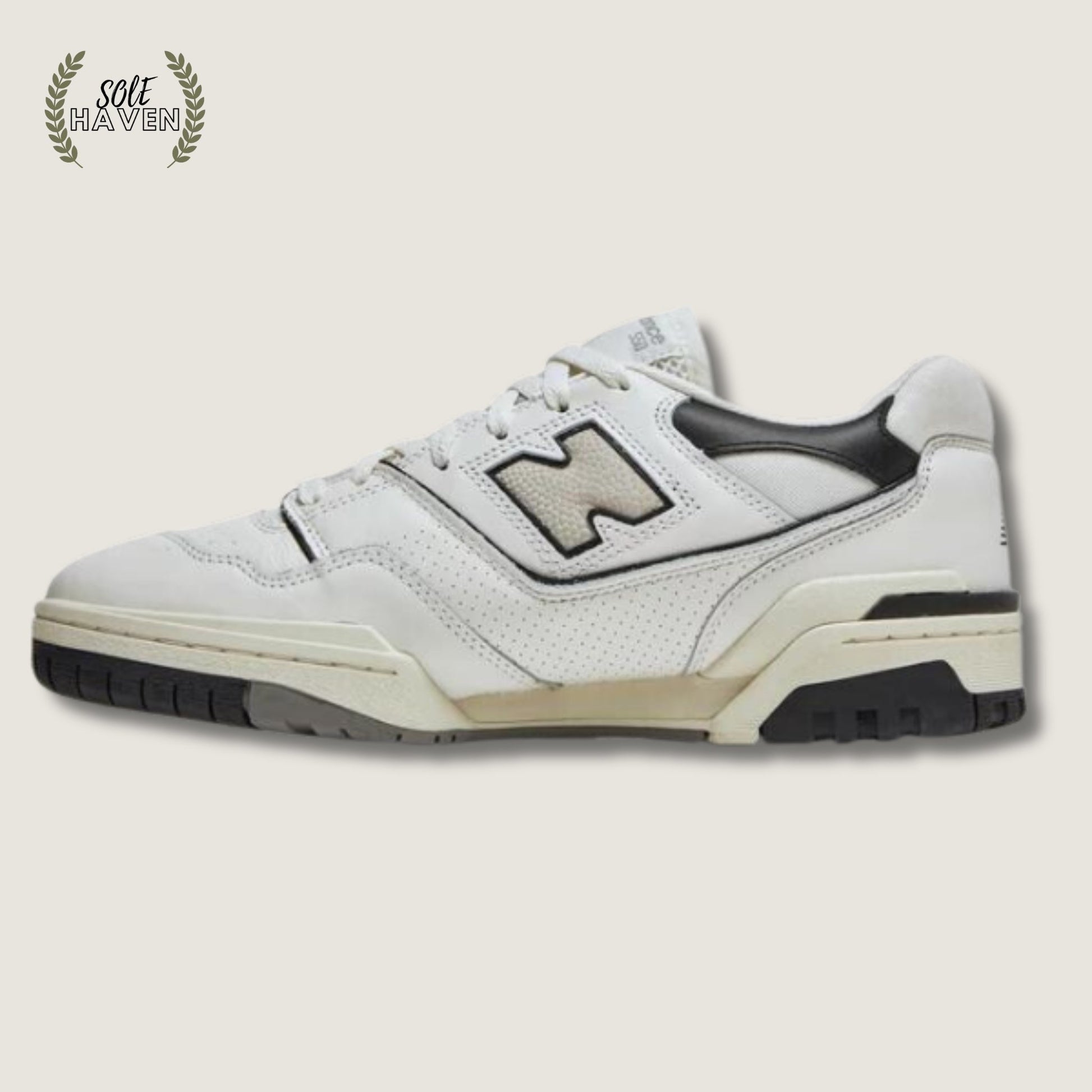 New Balance 550 "Cream Black" - Sole HavenShoesNew Balance