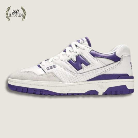 New Balance 550 White Purple - Sole HavenShoesNew Balance