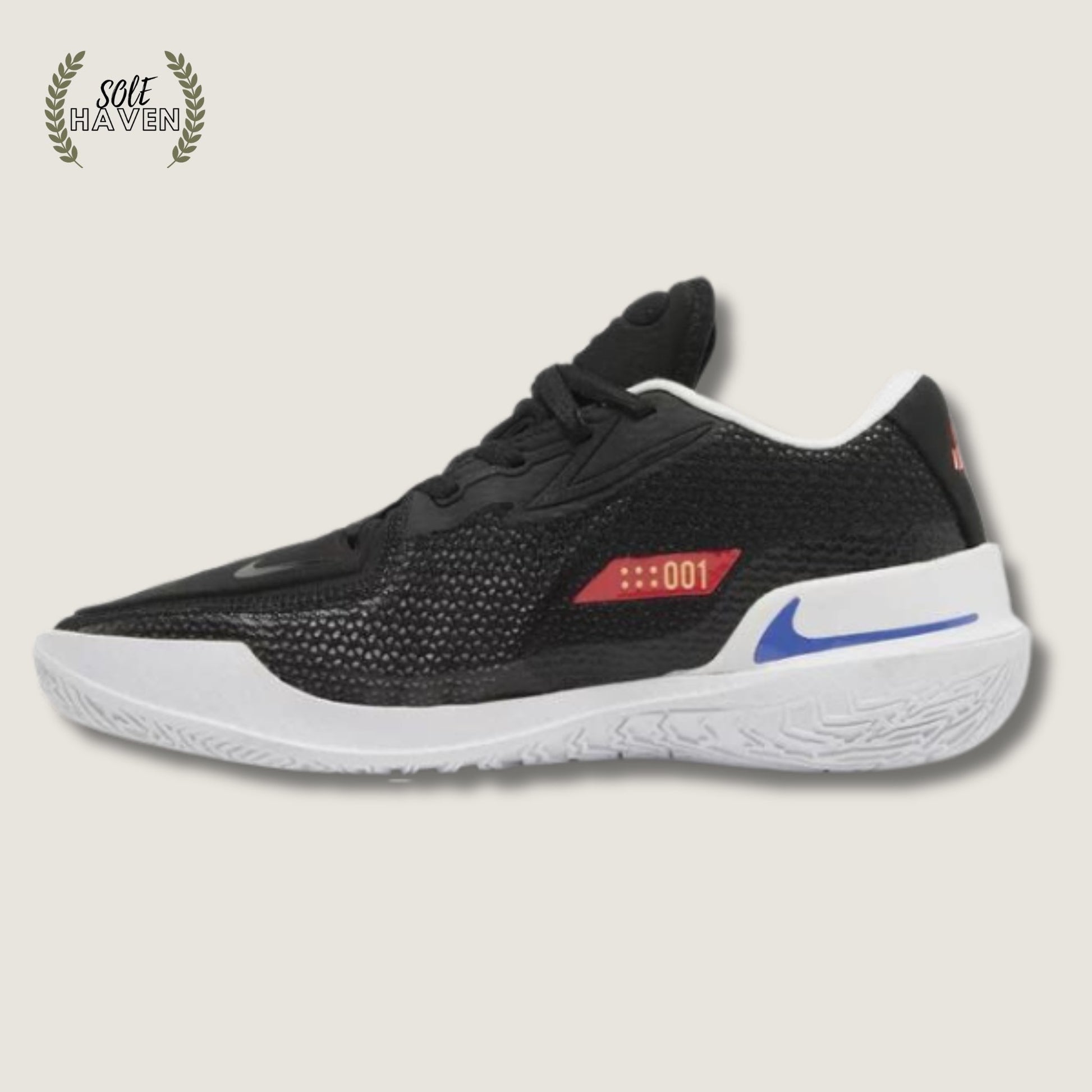 Nike Air Zoom GT Cut 'Black Fusion Red' - Sole HavenShoesNike