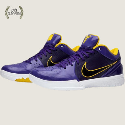 Nike Kobe 4 Protro Undefeated Los Angeles Lakers - Sole HavenShoesNike