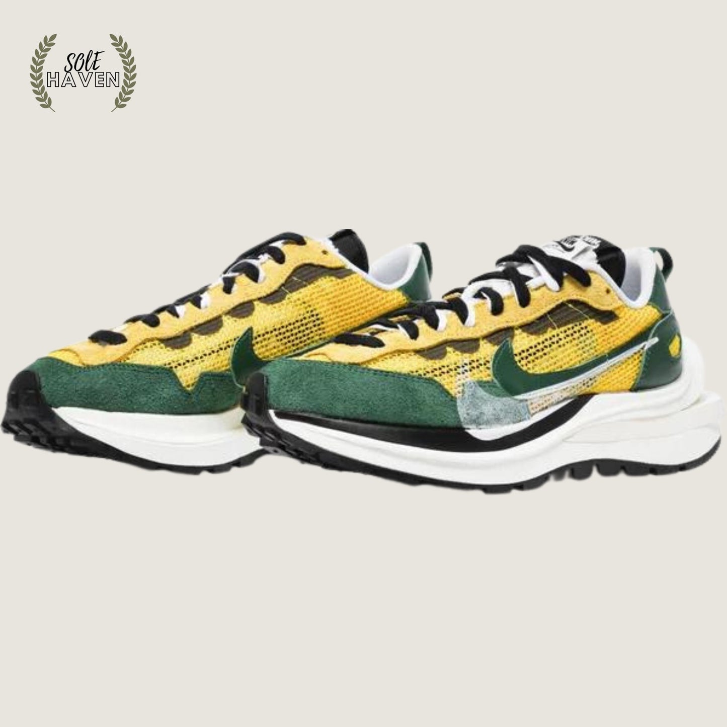 Nike X Sacai Vaporwaffle Tour Yellow "Brazil" - Sole HavenShoesNike