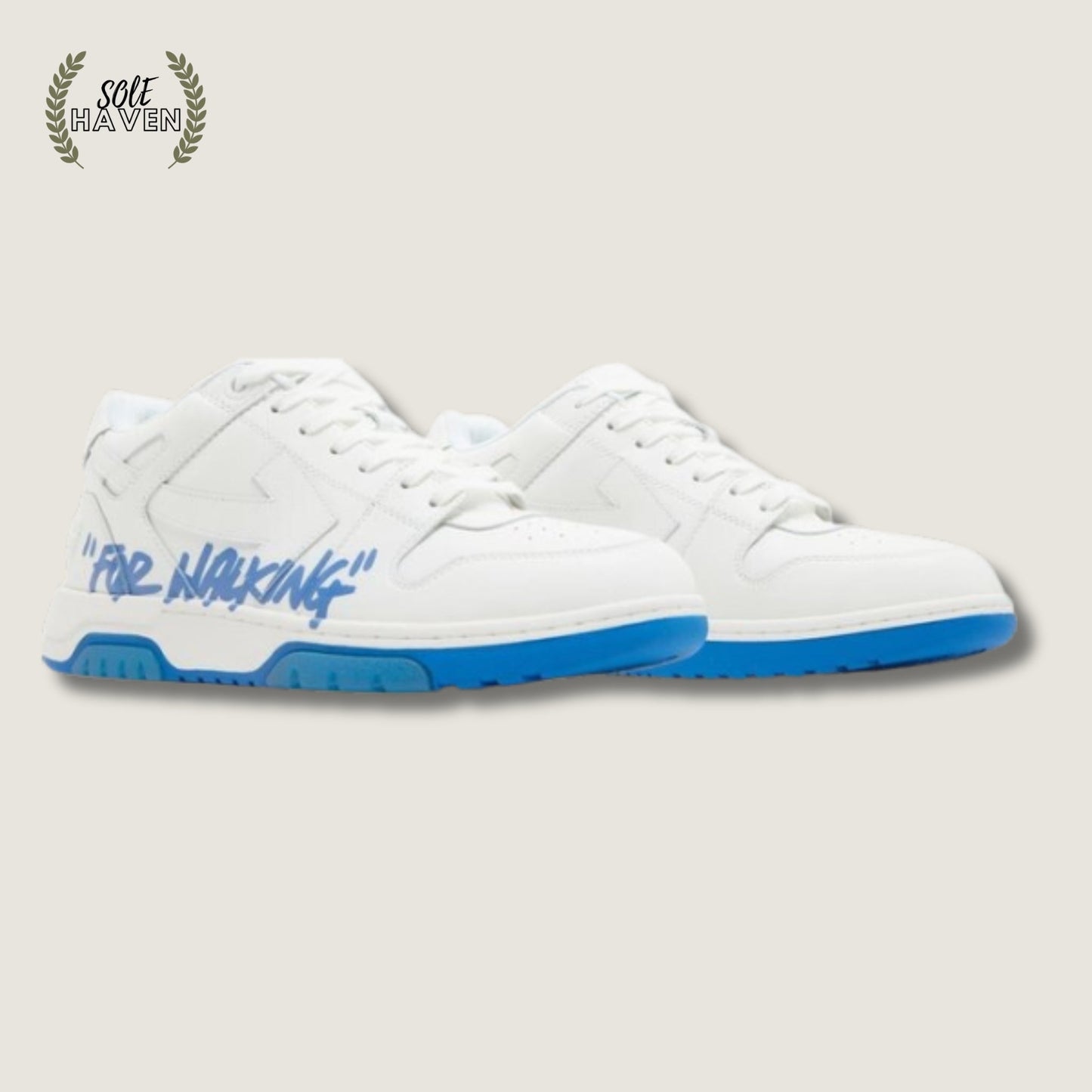 Off-White Out of Office 'For Walking - White Blue' - Sole HavenOff White