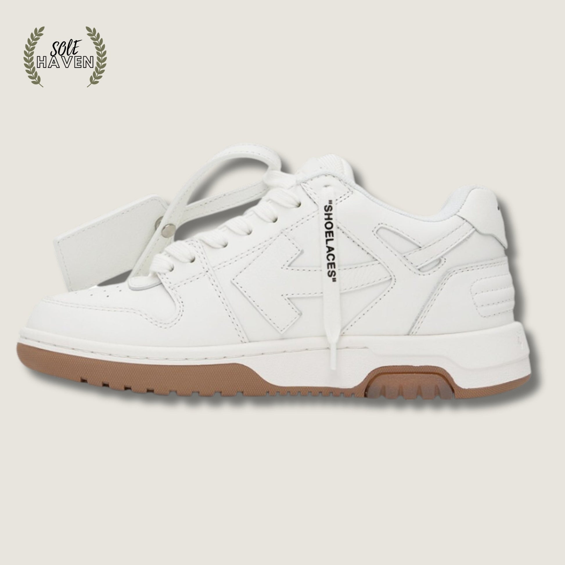 Off-White Out Of Office 'For Walking - White Camel' - Sole HavenOff White