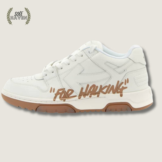 Off-White Out Of Office 'For Walking - White Camel' - Sole HavenOff White