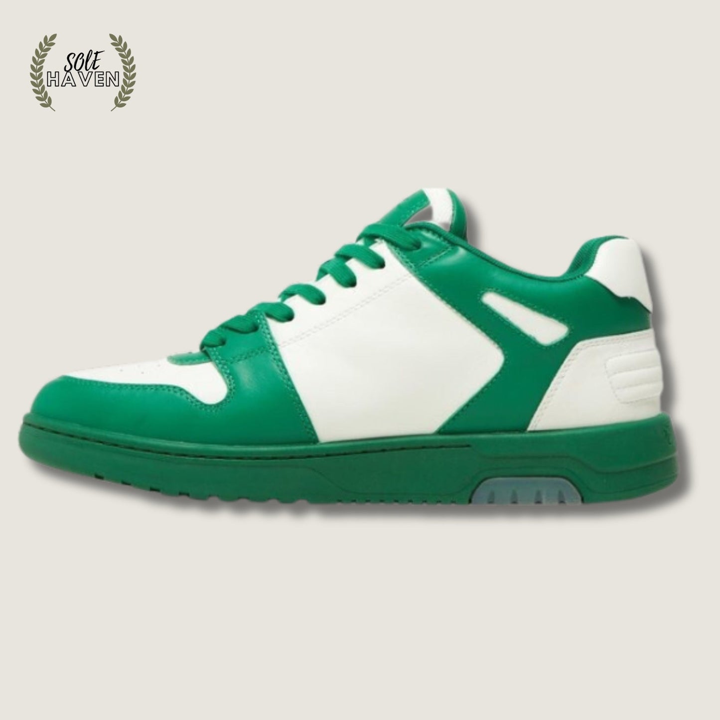 Off-White Out of Office Low 'Dirty White Green' - Sole HavenOff White