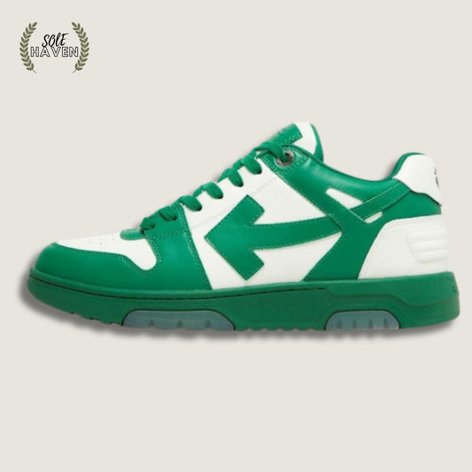 Off-White Out of Office Low 'Dirty White Green' - Sole HavenOff White