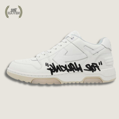 Off-White Out of Office Low 'For Walking - White Black' - Sole HavenOff White