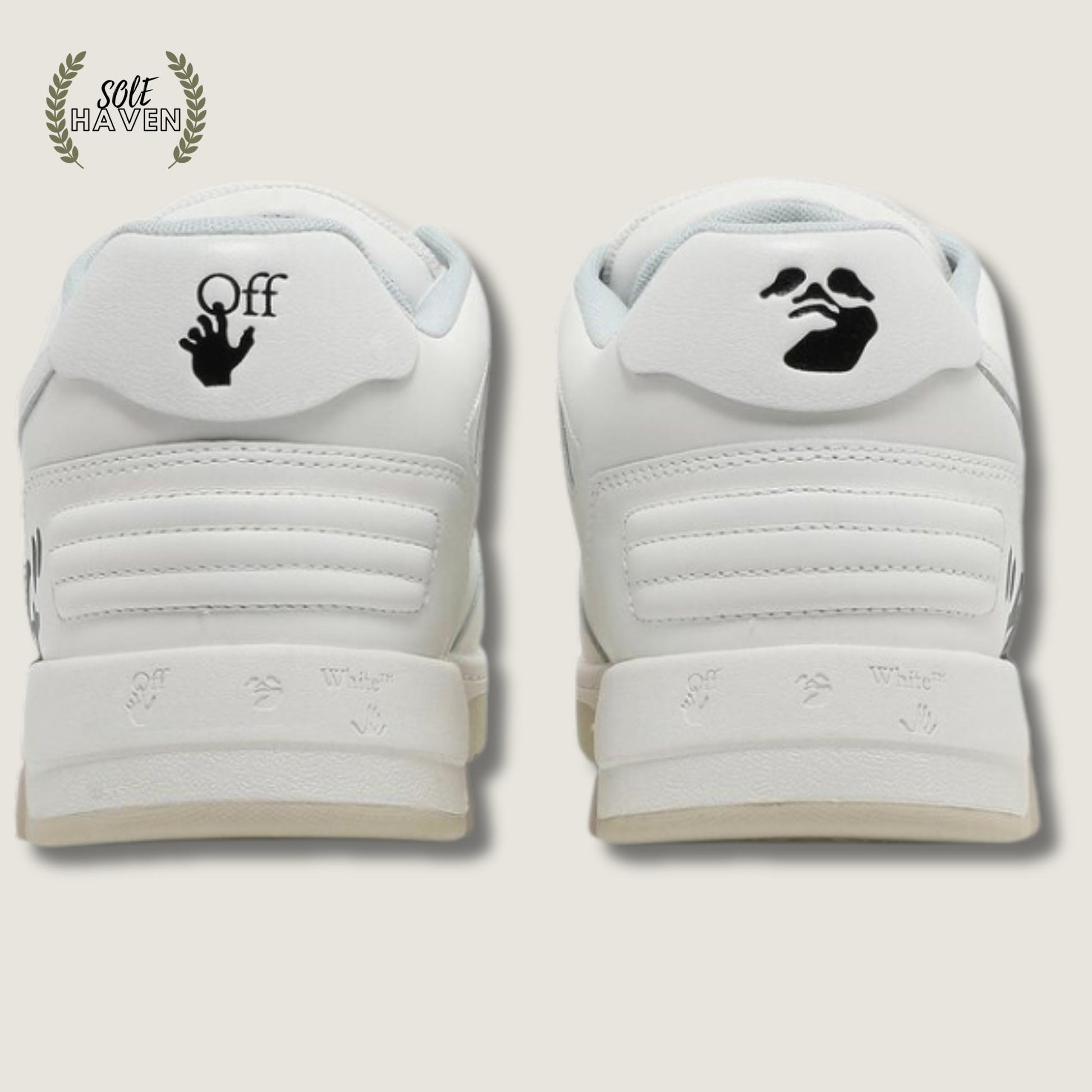 Off-White Out of Office Low 'For Walking - White Black' - Sole HavenOff White