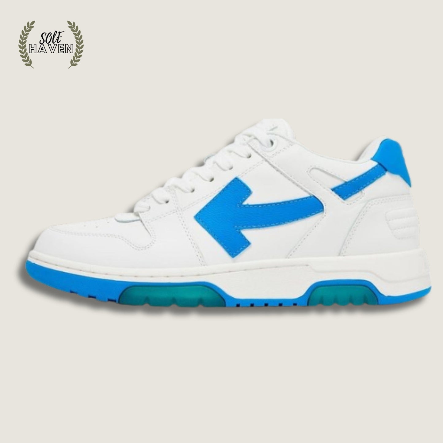 Off-White Out of Office Low 'White Blue' - Sole HavenOff White