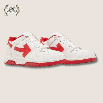 Off-White Out of Office Low 'White Red' - Sole HavenOff White