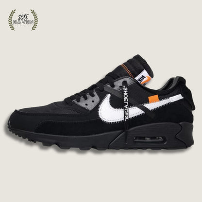 Off-White x Air Max 90 'Black' - Sole HavenShoesNike