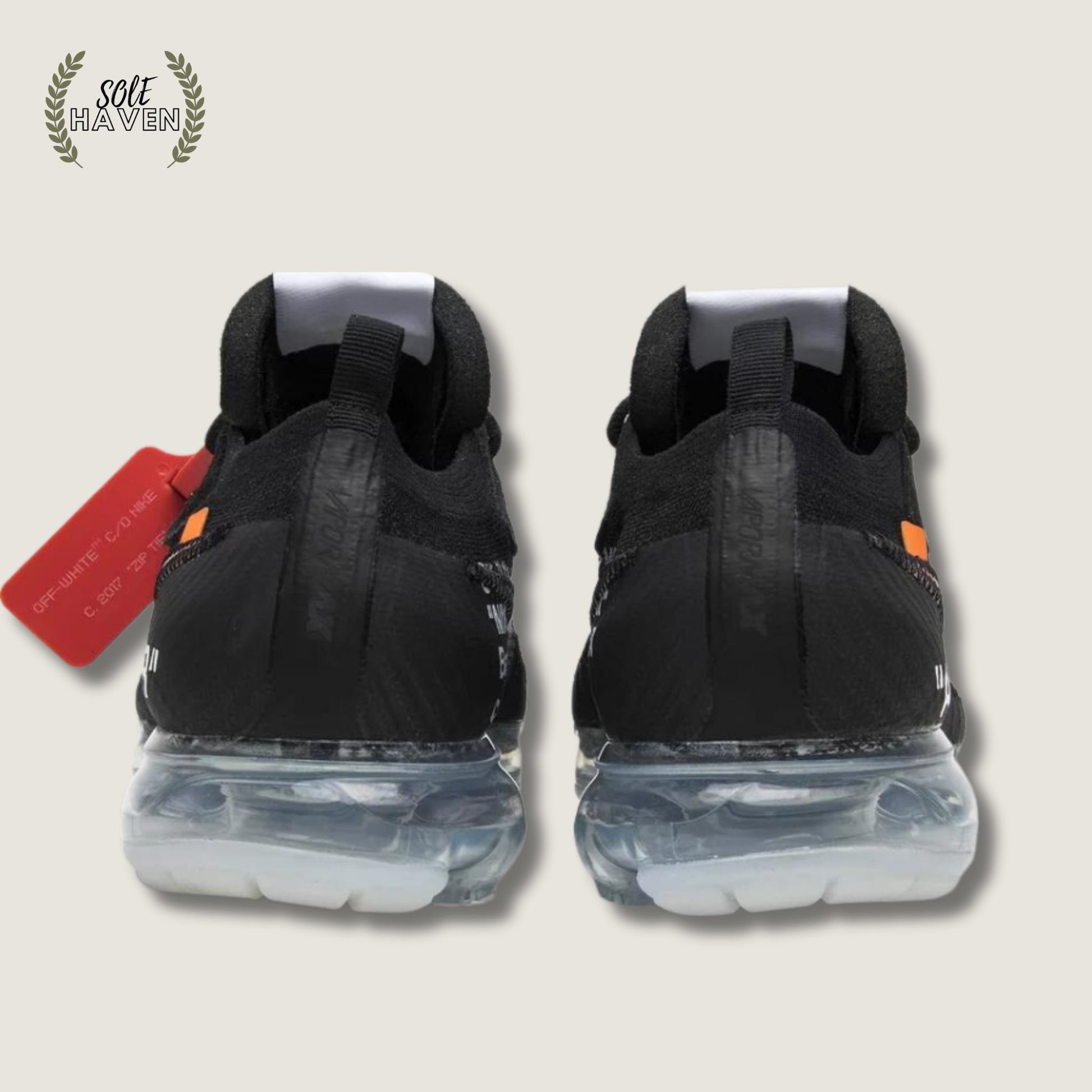 Off-White x Air VaporMax Black 'Part 2' - Sole HavenShoesNike