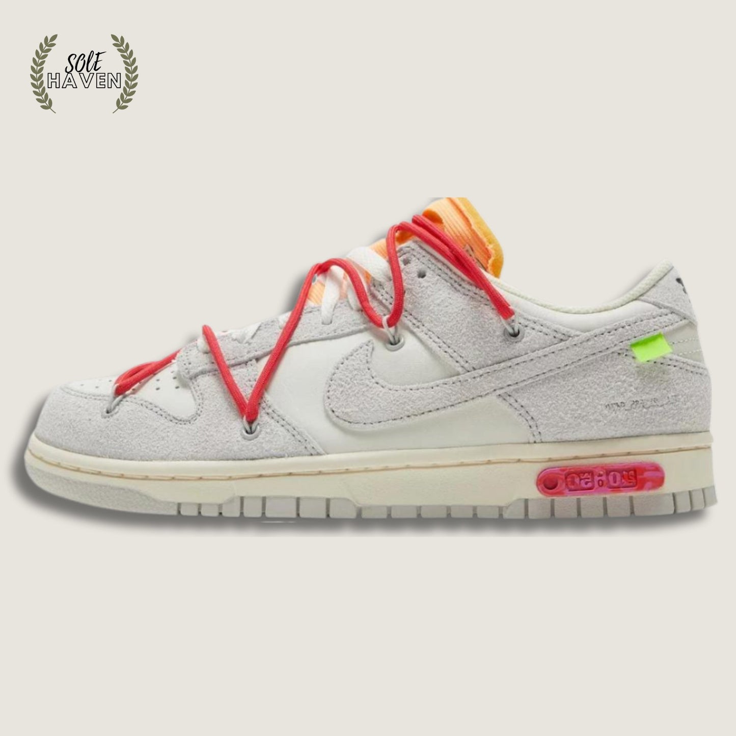 Off-White x Dunk Low 'Lot 40 of 50' - Sole HavenShoesNike