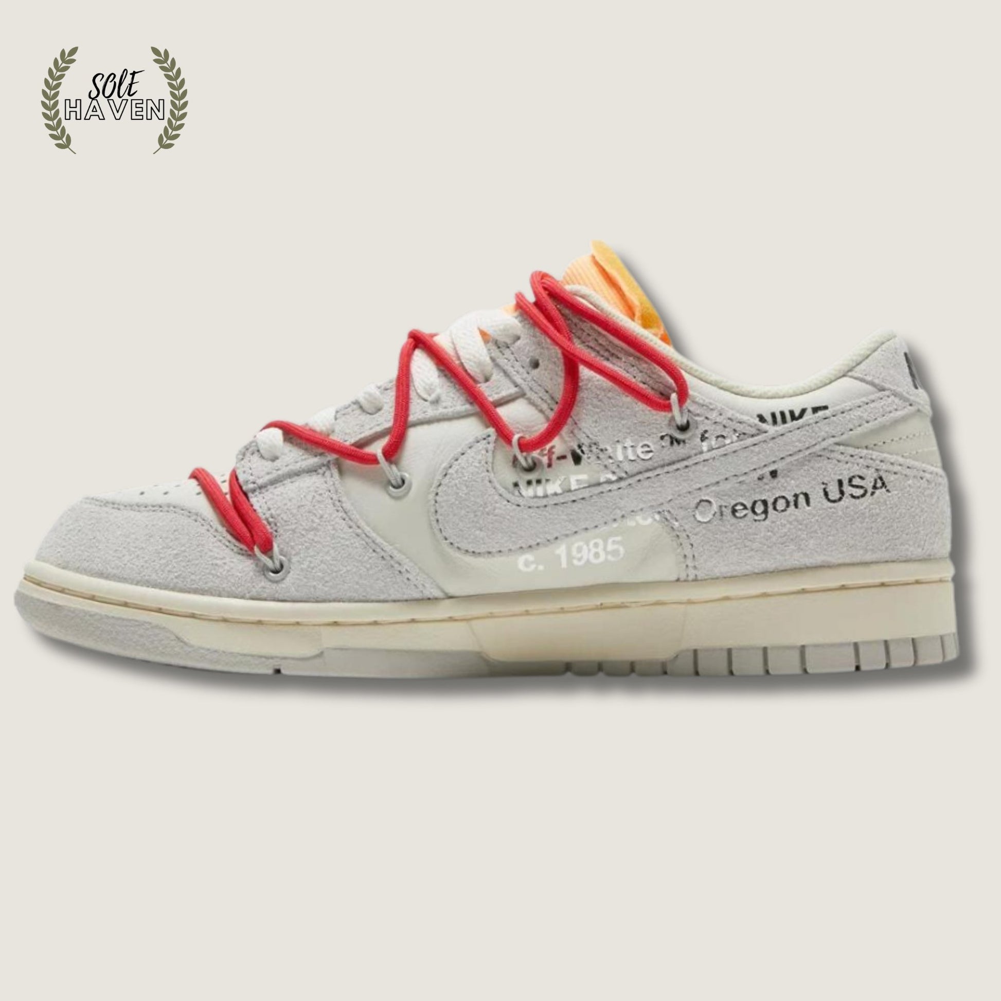 Off-White x Dunk Low 'Lot 40 of 50' - Sole HavenShoesNike