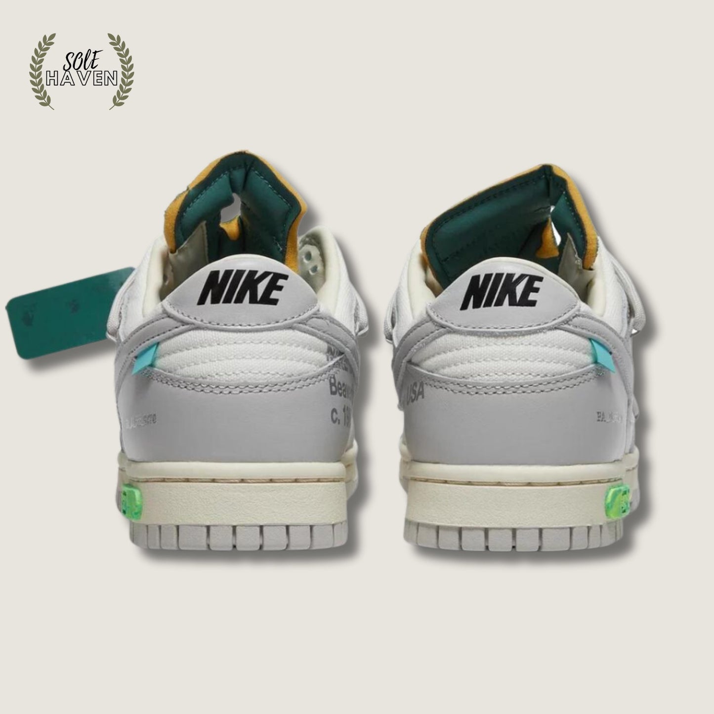 Off-White x Dunk Low 'Lot 42 of 50' - Sole HavenShoesNike