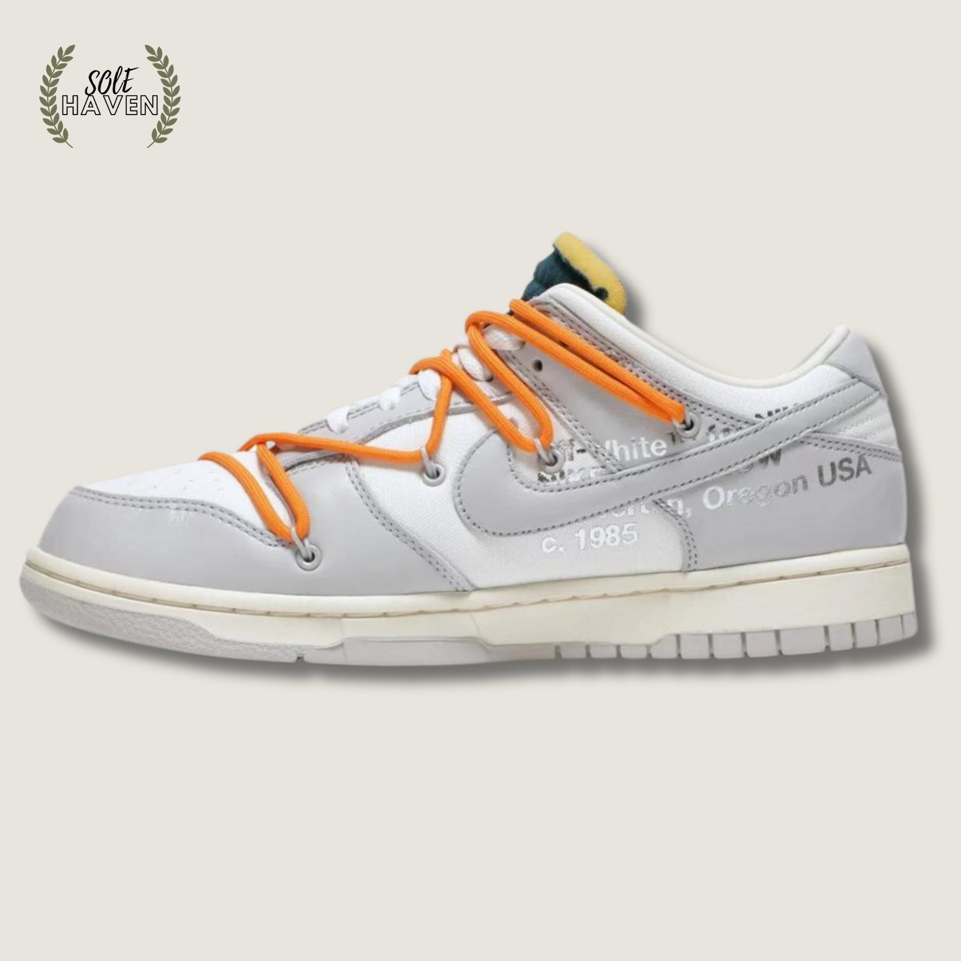 Off-White x Dunk Low 'Lot 44 of 50' - Sole HavenShoesNike