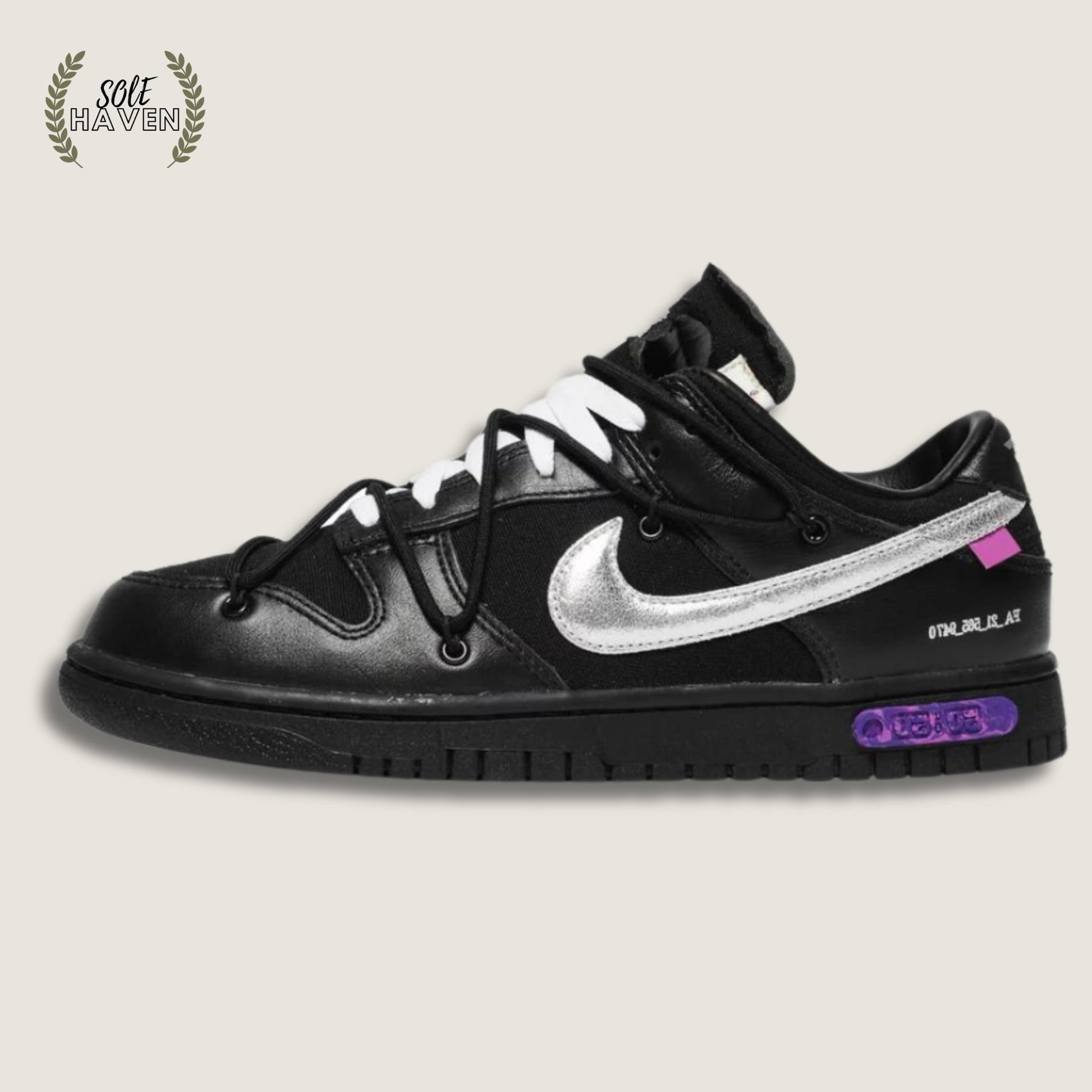 Off-White x Dunk Low 'Lot 50 of 50' - Sole HavenShoesNike