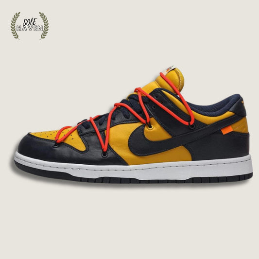 Off-White x Dunk Low 'University Gold' - Sole HavenShoesNike