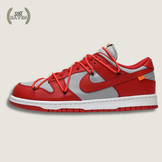 Off-White x Dunk Low 'University Red' - Sole HavenShoesNike