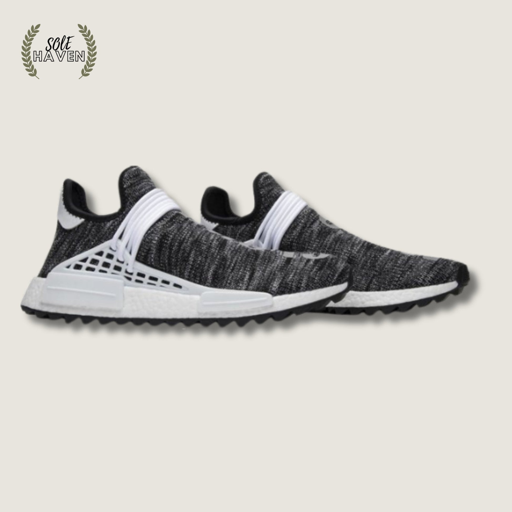 Pharrell x NMD Human Race Trail 'Oreo' - Sole HavenShoesAdidas