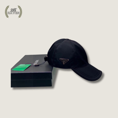 PRD Nylon Baseball Hat - Sole HavenHatPrada