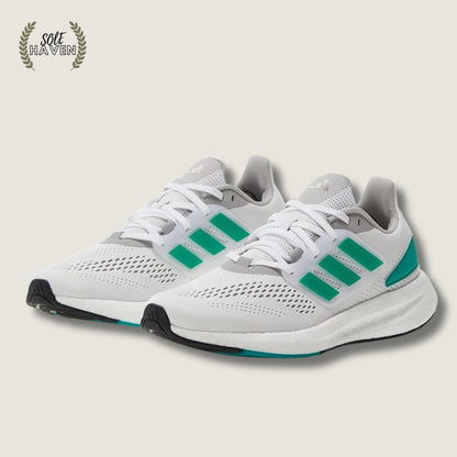 PureBoost 22 'White Court Green' - Sole HavenShoesAddidas