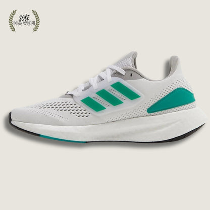 PureBoost 22 'White Court Green' - Sole HavenShoesAddidas