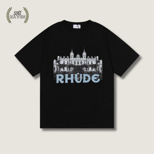 Rhude Black Palace Logo Shirt - Sole HavenShirtRhude