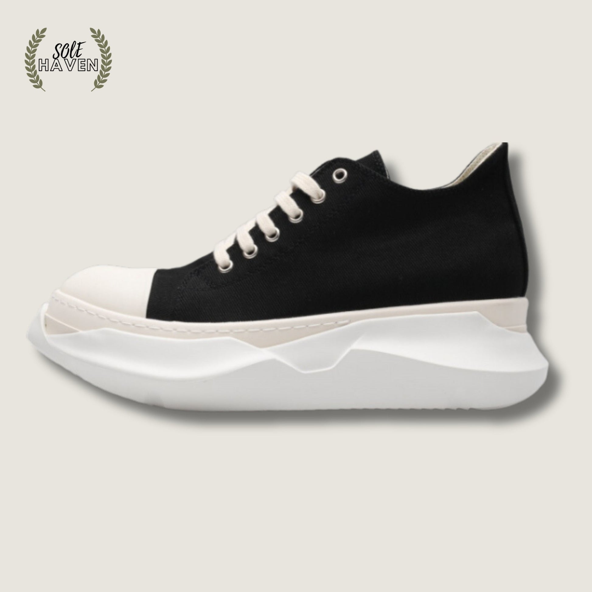 Rick Owens DRKSHDW Gethsemane Abstract Low 'Black Milk' - Sole HavenShoesRick Owens